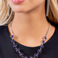 Going Global - Purple - Paparazzi Necklace Image