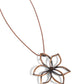 Flowering Fame - Copper - Paparazzi Necklace Image