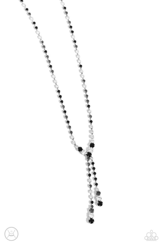 Blinding Balance - Black - Paparazzi Necklace Image