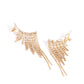 Tapered Tease - Gold - Paparazzi Earring Image