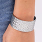 Speckled Sparkle - White - Paparazzi Bracelet Image