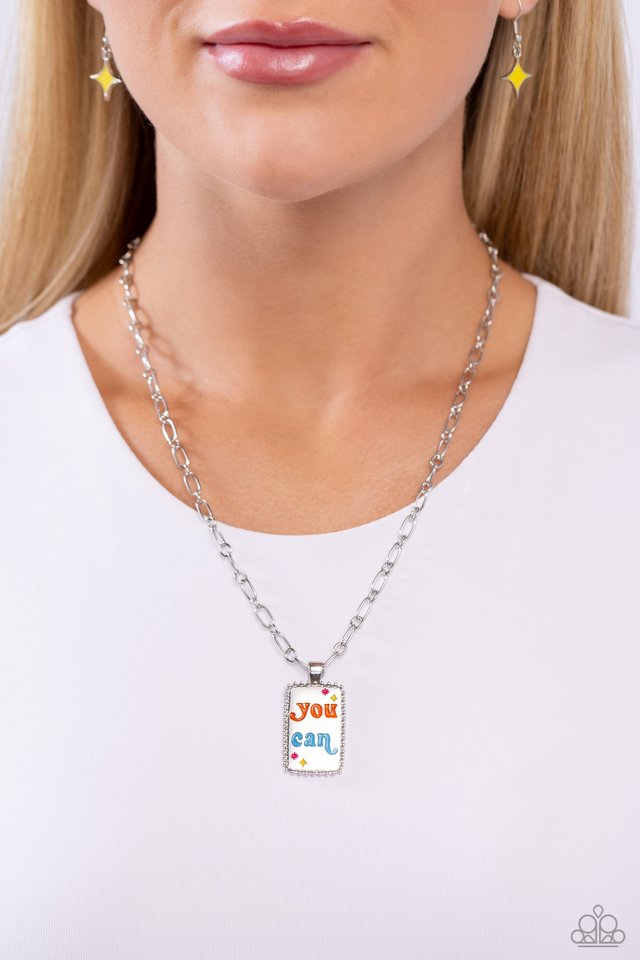 Yes You Can - Multi - Paparazzi Necklace Image