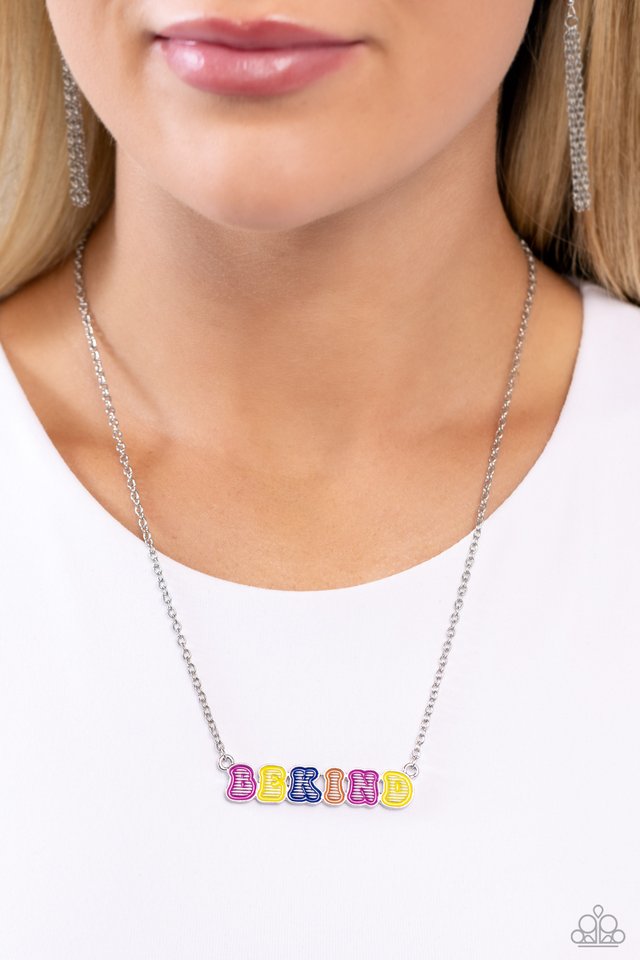 Stay Kind - Multi - Paparazzi Necklace Image