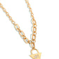 Your Number One Follower - Gold - Paparazzi Necklace Image