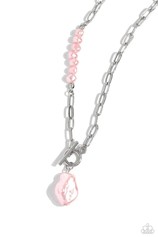 Courting Cosmopolitan - Pink - Paparazzi Necklace Image