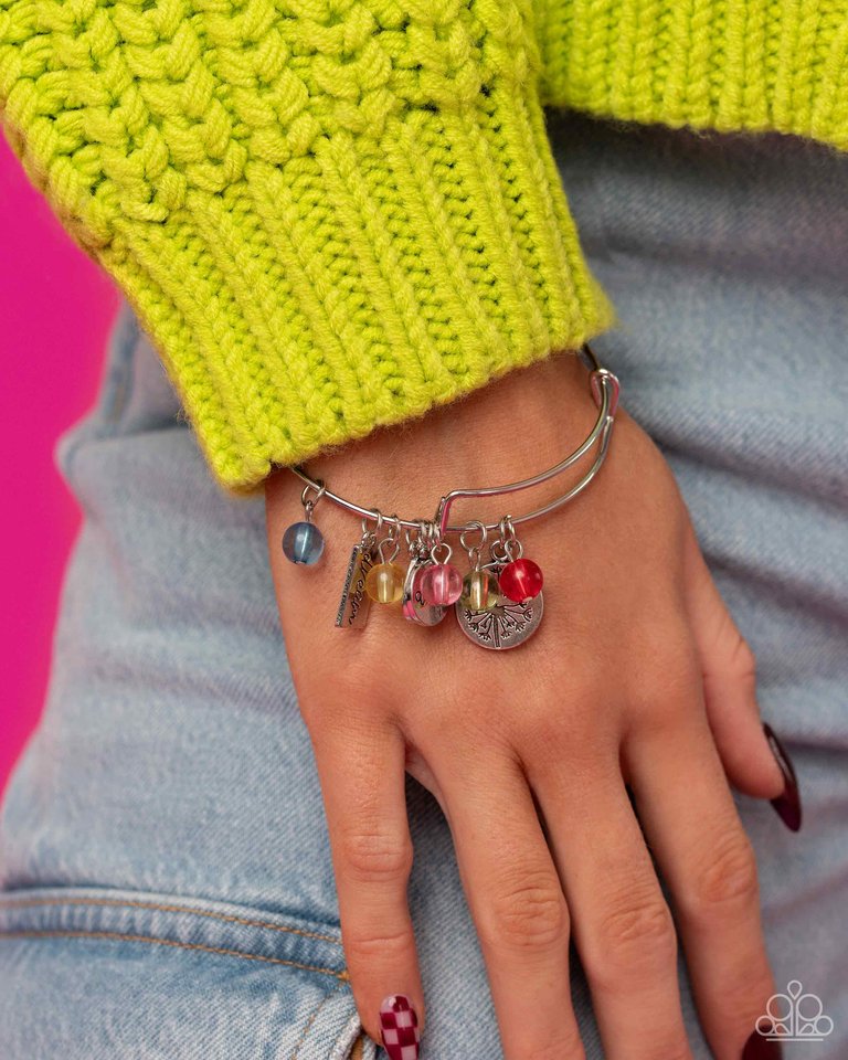 Dedicated Dandelion - Multi - Paparazzi Bracelet Image