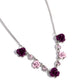 Strike a ROSE - Purple - Paparazzi Necklace Image