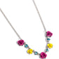 Strike a ROSE - Pink - Paparazzi Necklace Image