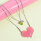 Heart-Racing Recognition - Pink - Paparazzi Necklace Image