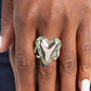 Smitten Shimmer - Green - Paparazzi Ring Image