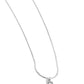 Seize the Initial - Silver - B - Paparazzi Necklace Image