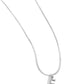Seize the Initial - Silver - E - Paparazzi Necklace Image
