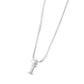 Seize the Initial - Silver - I - Paparazzi Necklace Image