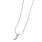 Seize the Initial - Silver - J - Paparazzi Necklace Image