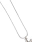 Seize the Initial - Silver - M - Paparazzi Necklace Image