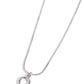 Seize the Initial - Silver - O - Paparazzi Necklace Image
