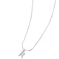 Seize the Initial - Silver - R - Paparazzi Necklace Image