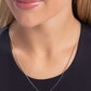 Seize the Initial - Silver - U - Paparazzi Necklace Image