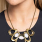 Gleaming Gala - Brass - Paparazzi Necklace Image