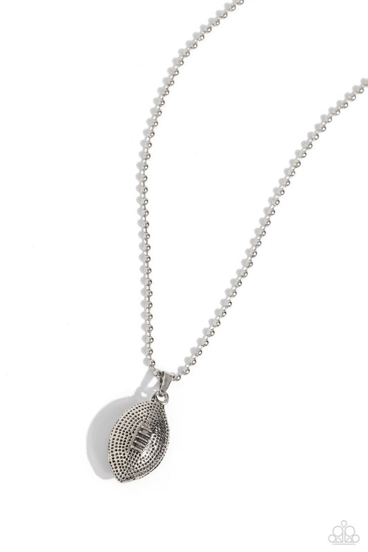 Timeless Tackle - Silver - Paparazzi Necklace Image