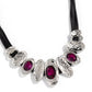 Sliding Splendor - Pink - Paparazzi Necklace Image