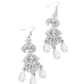 Cosmopolitan Combo - White - Paparazzi Earring Image