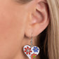 Generously Groovy - White - Paparazzi Earring Image