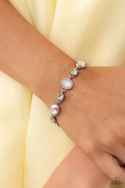 Ethereal Empathy - White - Paparazzi Bracelet Image