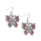 Bejeweled Breeze - Pink - Paparazzi Earring Image