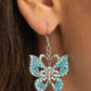 Bejeweled Breeze - Blue - Paparazzi Earring Image