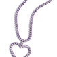 Flirting Fancy - Purple - Paparazzi Necklace Image