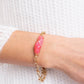Whimsically Wrapped - Pink - Paparazzi Bracelet Image