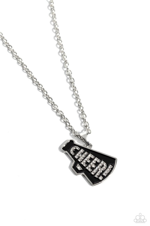 Cheer Champion - Black - Paparazzi Necklace Image