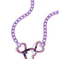 Eclectically Enamored - Purple - Paparazzi Necklace Image