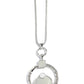 Tastefully Transparent - Silver - Paparazzi Necklace Image