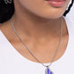 Detailed Dance - Blue - Paparazzi Necklace Image