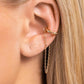 CUFF Hanger - Gold - Paparazzi Earring Image