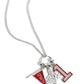 Cheering Section - Red - Paparazzi Necklace Image