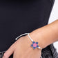 Choose Cheer - Blue - Paparazzi Bracelet Image