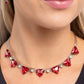 Strands of Sass - Red - Paparazzi Necklace Image