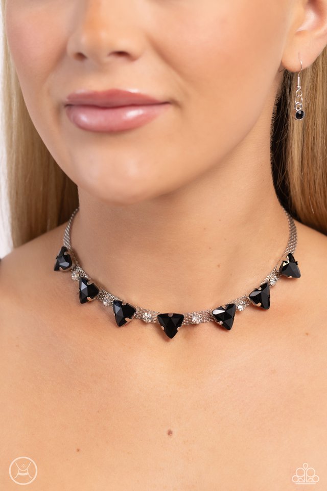 Strands of Sass - Black - Paparazzi Necklace Image