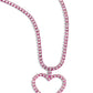 Flirting Fancy - Pink - Paparazzi Necklace Image