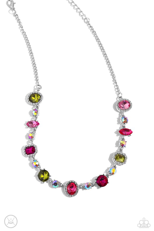 Dramatic Debut - Multi - Paparazzi Necklace Image