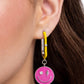 Personable Pizzazz - Pink - Paparazzi Earring Image