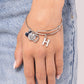 Making It INITIAL - Silver - H - Paparazzi Bracelet Image