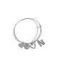 Making It INITIAL - Silver - N - Paparazzi Bracelet Image
