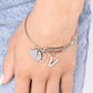 Making It INITIAL - Silver - V - Paparazzi Bracelet Image