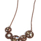 Handcrafted Honor - Copper - Paparazzi Necklace Image