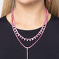 Champagne Night - Pink - Paparazzi Necklace Image