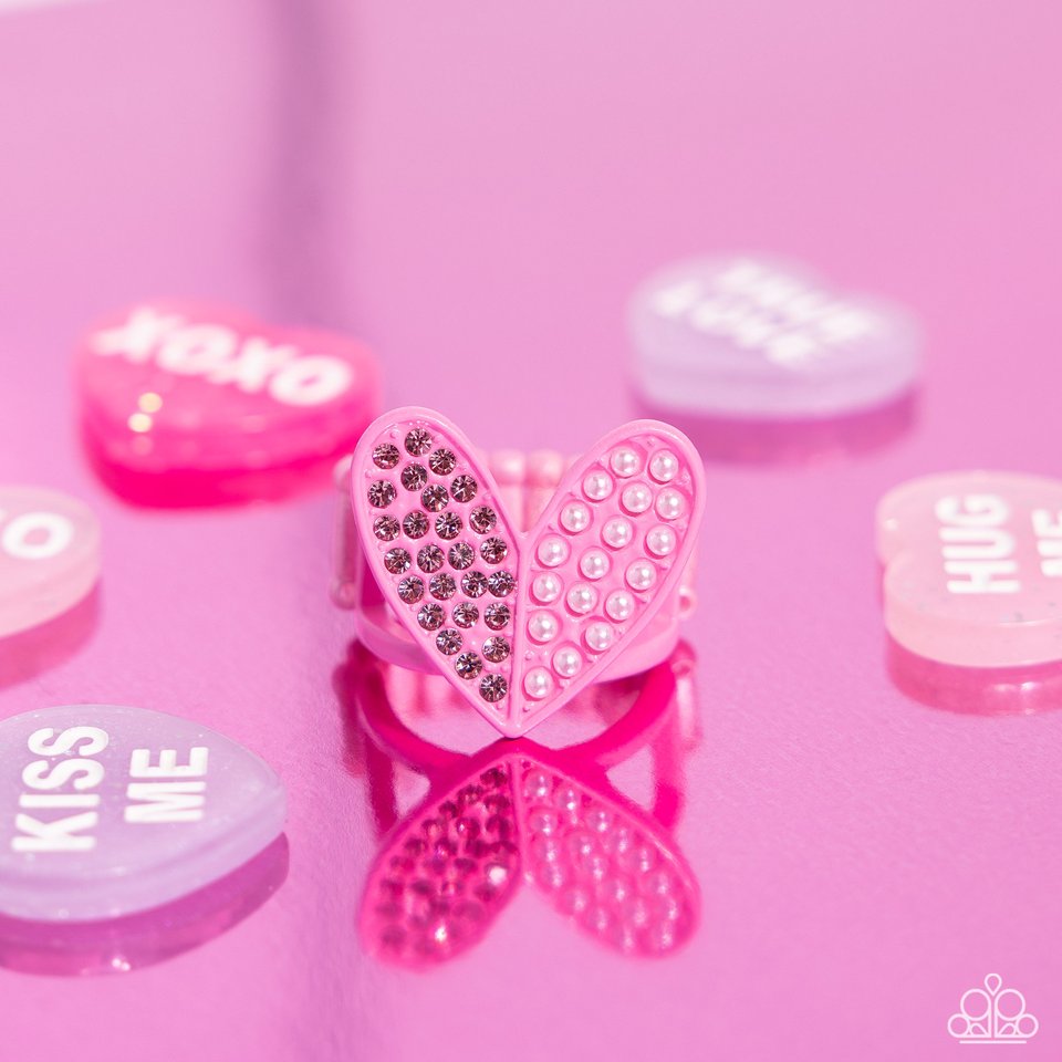 Hometown Heart - Pink - Paparazzi Ring Image